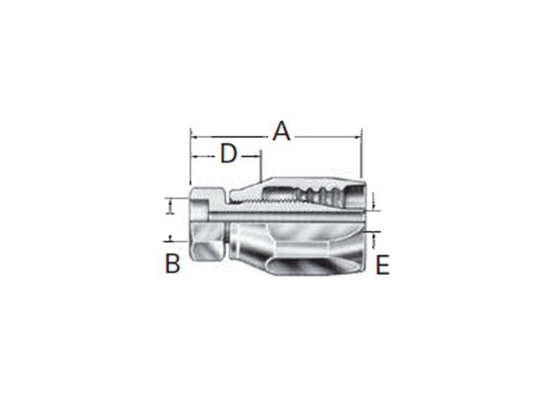 Reusable Fittings - 100R5 Style - Lifesaver† 190000–