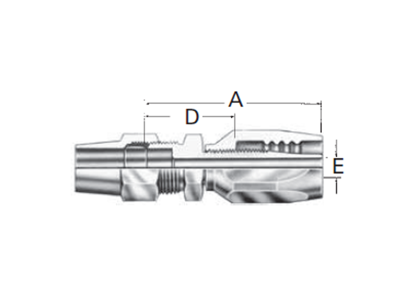 Reusable Fittings - 100R5 Style -Compression Ball Sleeve FC7031- 