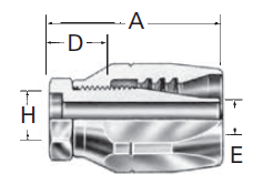 Reusable Fittings - 100R2 Skive Style - Lifesaver* 191000- 