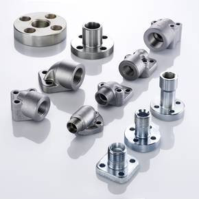 Gear Pump Flanges with 24° Cone Connector (VN)