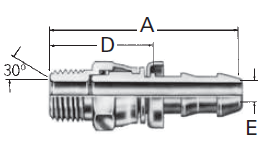 Reusable Fittings - Socketless - Male Pipe Swivel FJ9068– FJ9486– 