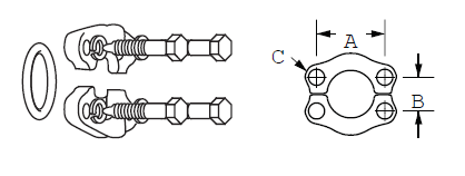 Reusable Fittings - Split Flanges, Kits, O-Rings - Split Flange Kits – SAE Standard Pressure Serie (Code 61) Performance 