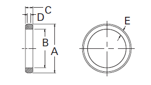 O-Rings - Cat Flange D-Ring* 