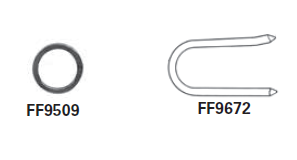 O-Rings - Backup Rings and Staples for Staplok Fittings