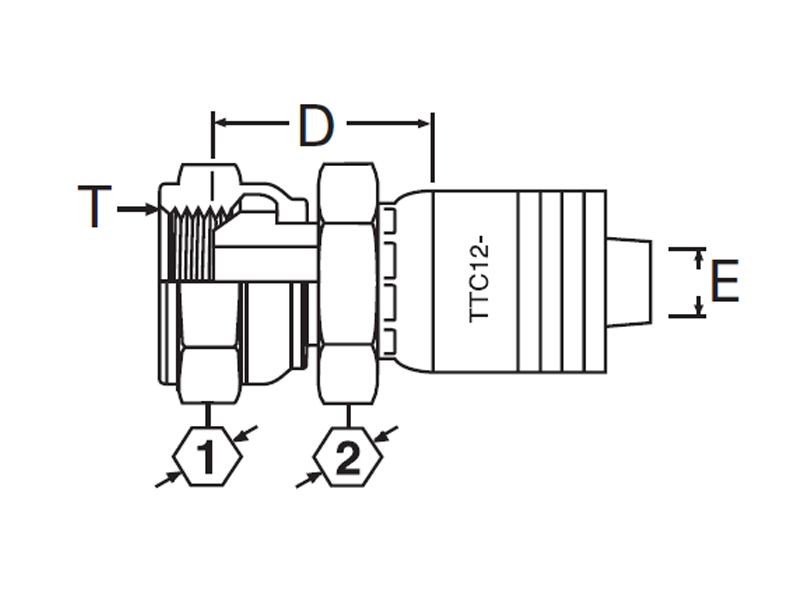 JIS/BSPP Female Swivel (JM)***