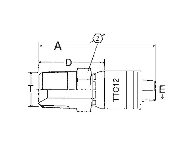 BSP Male Tapered, BSPT (BT)