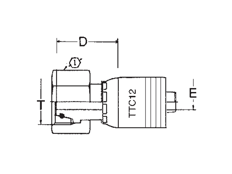 DKO Female Swivel, Light Duty (DL)