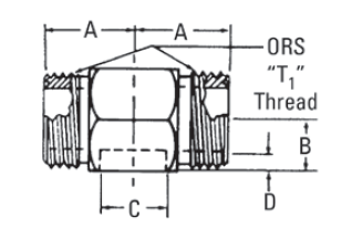 ORS/ORS/Braze Port Adapter (VN)  