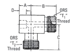 ORS/Braze/ORS Port Adapter (VN) 