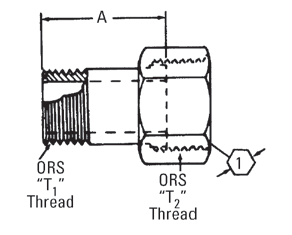 ORS/ORS Reducer Adapter - FF2281T (VN)