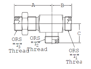 ORS - Bulkhead Run Tee - FF2174T (VN) 