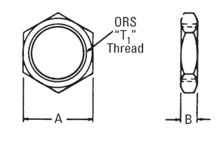 ORS Bulkhead Nut - FF9768 (VN)  