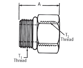 SAE O-Ring Boss Reducer - FF1010 (VN)