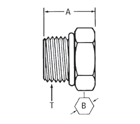 O-Ring Boss Plug - 900598 (VN)  