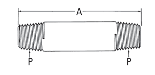 Nipple-External Pipe/External Pipe - 2084 (VN)  