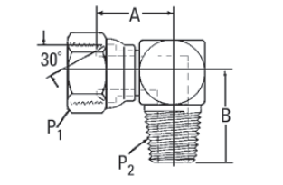 Internal Pipe Swivel (NPSM)/External Pipe - 2047 (VN)  