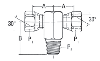 Internal Pipe Swivel (NPSM)/Exernal Pipe - 2254 (VN)  