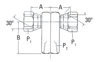 Internal Pipe Swivel (NPSM)/Internal Pipe - 2253 (VN)  