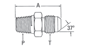 External Pipe/37° Flare - 2021 (VN) 