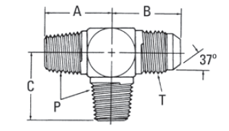 External Pipe/37° Flare - 203007 (VN)