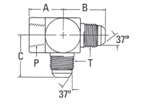 Internal Pipe/37° Flare - 2029 (VN)  