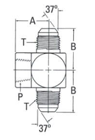 Internal Pipe/37° Flare Swivel - 2031 (VN)  