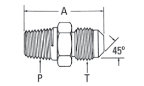 External Pipe/45° Flare - 2000 (VN)  