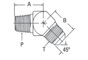 External Pipe/45° Flare - 2007 (VN) 