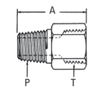 External Pipe/SAE O-Ring Boss (Internal) - 2246 (VN)  