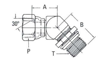 Internal Pipe Swivel (NPSM)/SAE O-Ring Boss (adj.) - 2067 (VN) 