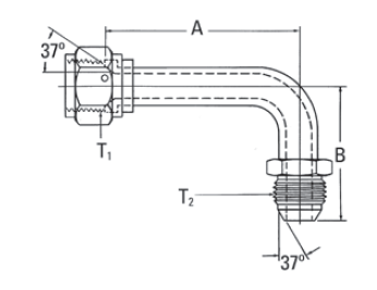 37° Flare Swivel/37° Flare* - FF5164 (VN)