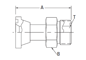 ORS/Split Flange (Code 61)/ORS Male - FF6033T (VN) 