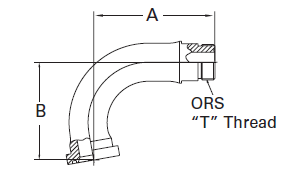 100° ORS/Split Flange (Code 62) - FF6073T (VN) 