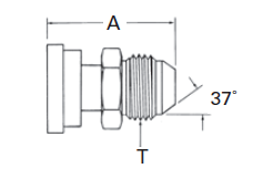 Split flange/37° flare SAE standard pressure series (Code 61) - FF5239 (VN) 