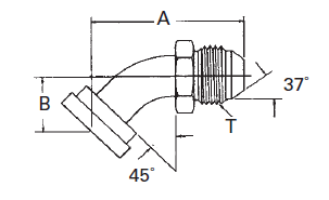 Split Flange/37° Flare SAE Standard Pressure Series (Code 62) - FF5539 (VN) 