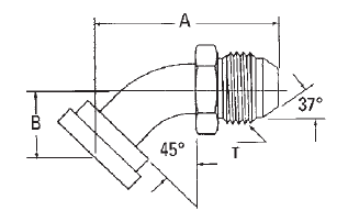 Split Flange/37° Flare SAE Standard Pressure Series (Code 61) - FF5238 (VN) 