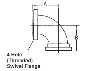 SAE Swivel Flange/Split Flange SAE Standard Pressure Series (Code 61) - 504089 (VN) 