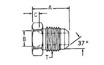 Braze Port/37° Flare - 73014 (VN)