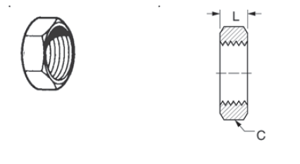 Bulkhead Nut-Part No. 7924x (VN) 