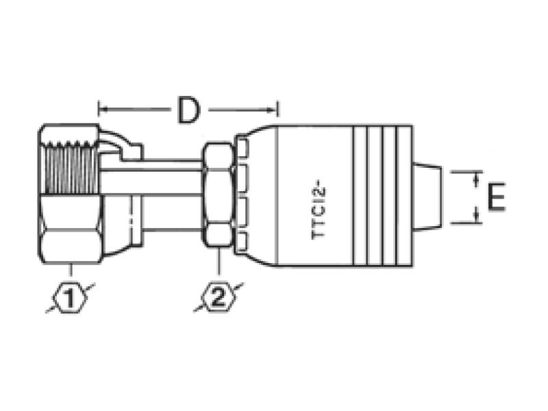 Female ORS Swivel (FR)