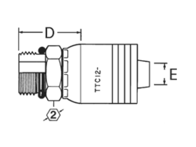 Male Boss O-Ring (MB)